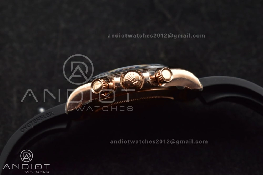 DailyWear Daytona 116515 LN ZF 1:1 Best Edition Chocolate Black Dial on Oyster-flex Strap SH4130 (Gain Weight) 749