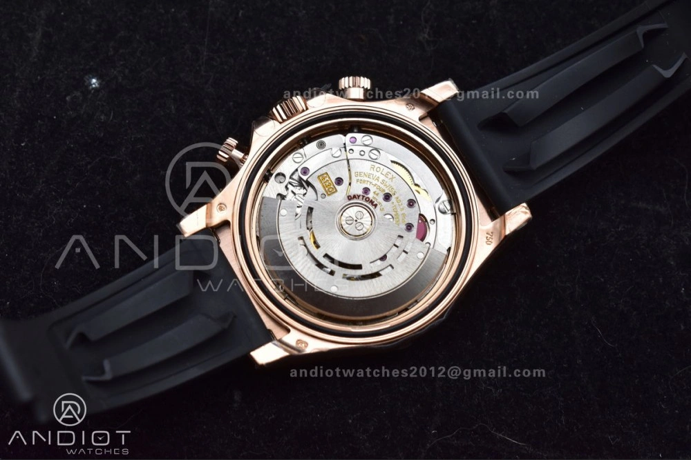 DailyWear Daytona 116515 LN ZF 1:1 Best Edition Chocolate Black Dial on Oyster-flex Strap SH4130 (Gain Weight) 749