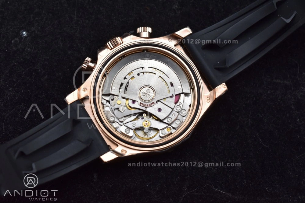 DailyWear Daytona 116515 LN ZF 1:1 Best Edition Chocolate Black Dial on Oyster-flex Strap SH4130 (Gain Weight) 749