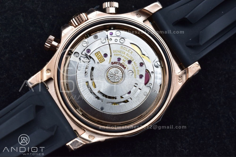DailyWear Daytona 116515 LN ZF 1:1 Best Edition Chocolate Black Dial on Oyster-flex Strap SH4130 (Gain Weight) 749