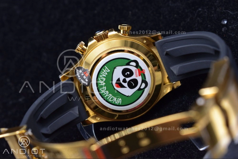 AllSeason Daytona 116518 BTF 1:1 Best Edition Black Diamonds Dial On Oysterflex Rubber Strap SA4130 V 769