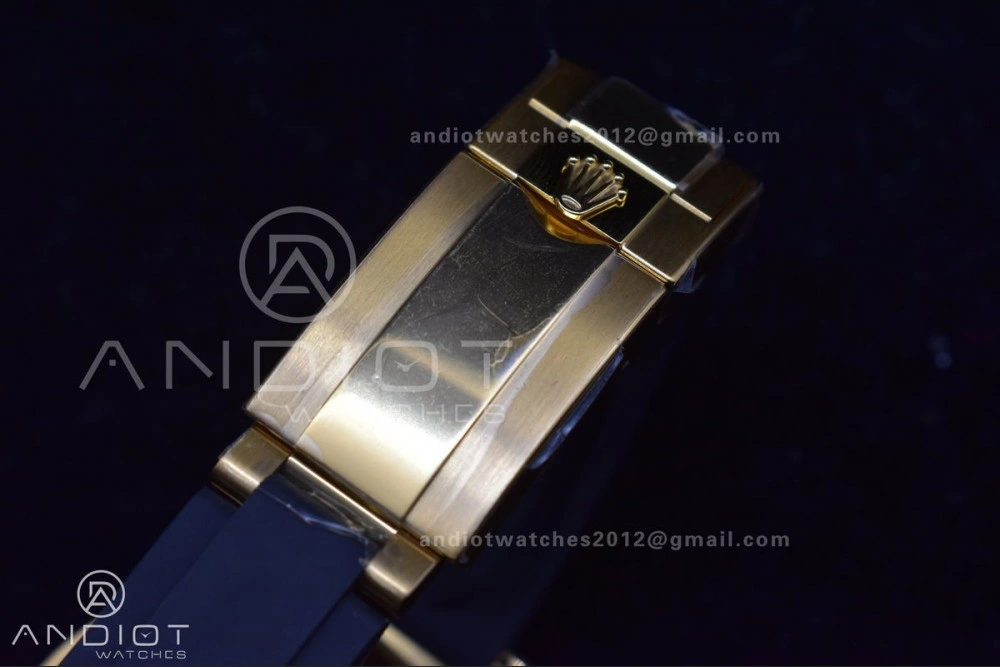 AllSeason Daytona 116518 BTF 1:1 Best Edition Black Diamonds Dial On Oysterflex Rubber Strap SA4130 V 769