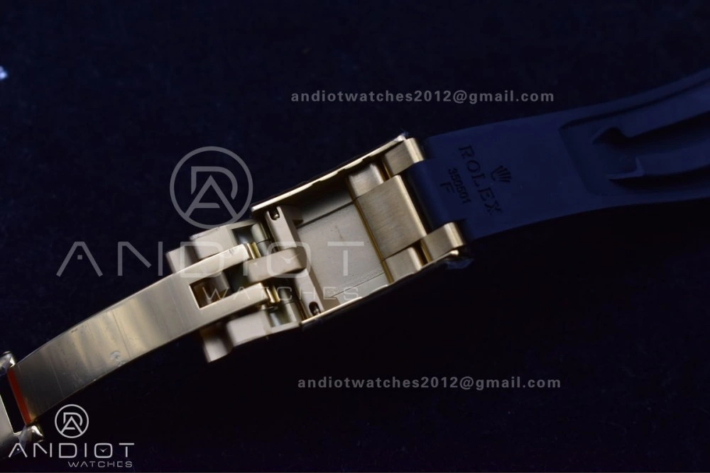 WeatherProof Daytona 116518 LN ZF 1:1 Best Edition YG Black Dial on Oyster-flex Strap SH4130 (Gain Weight) 770