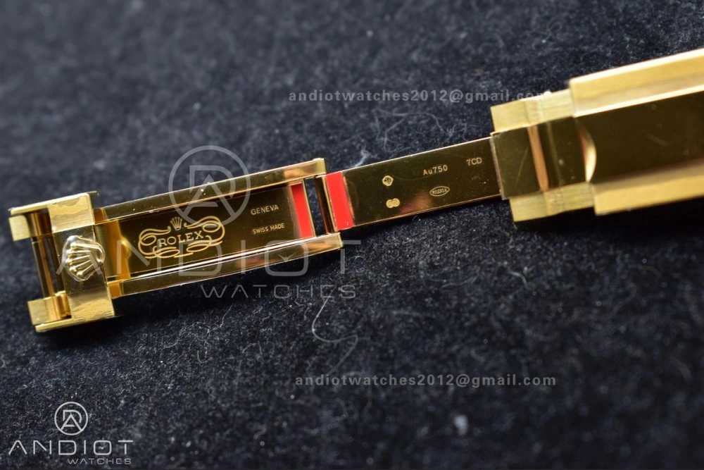 Stretchable Daytona 116518 VSF 1:1 Best Edition 904L Steel YG Dial on Oyster flex Strap DD 765