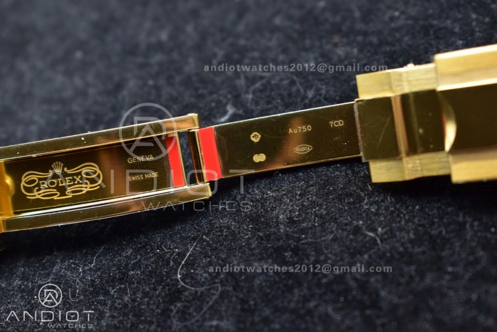 Stretchable Daytona 116518 VSF 1:1 Best Edition 904L Steel YG Dial on Oyster flex Strap DD 765