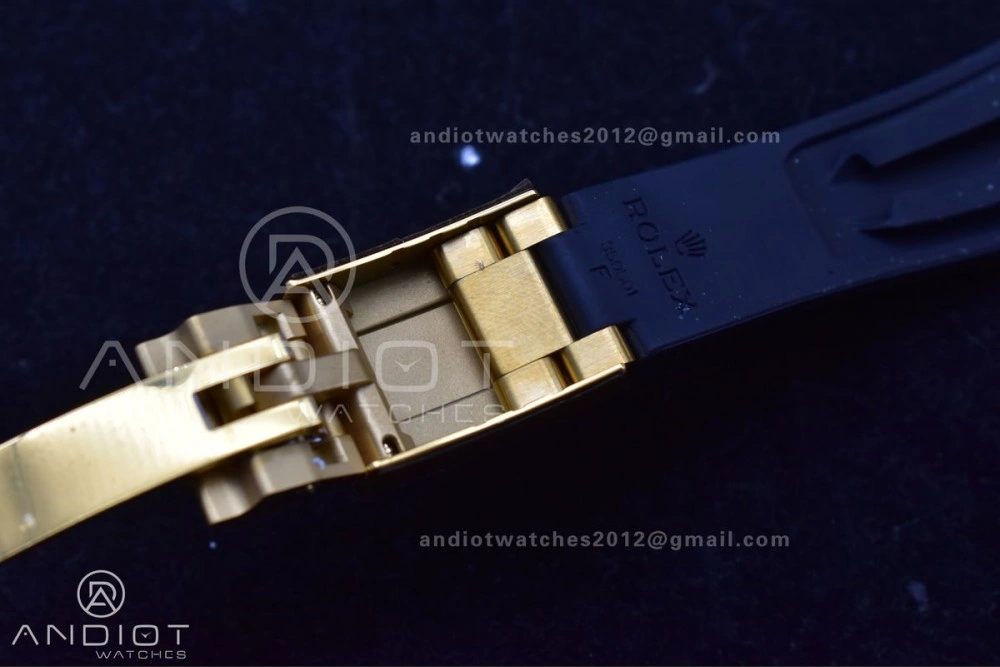 Stretchable Daytona 116518 VSF 1:1 Best Edition 904L Steel YG Dial on Oyster flex Strap DD 765