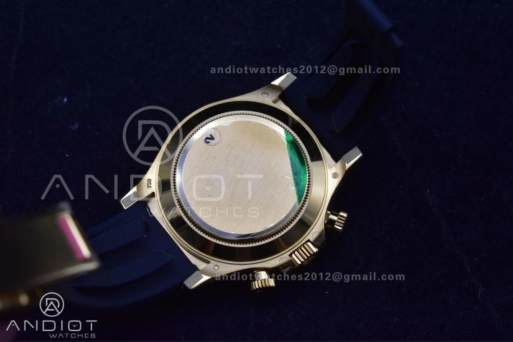 Stretchable Daytona 116518 VSF 1:1 Best Edition 904L Steel YG Dial on Oyster flex Strap DD 765