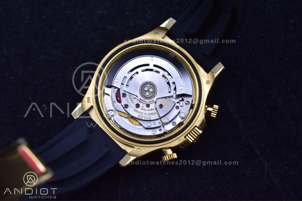 Stretchable Daytona 116518 VSF 1:1 Best Edition 904L Steel YG Dial on Oyster flex Strap DD 765