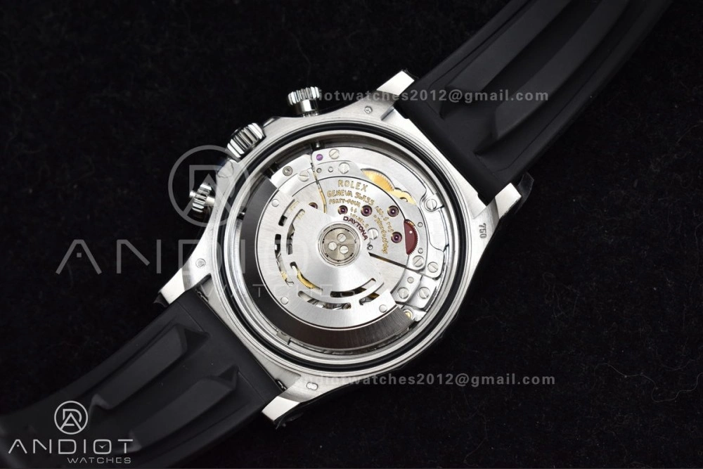 Daytona 116519 BTF 1:1 Best Edition Black Diamonds Dial on Oysterflex Rubber Strap SA Contemporary 768