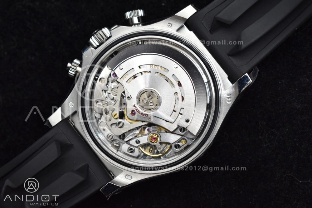Daytona 116519 BTF 1:1 Best Edition Black Diamonds Dial on Oysterflex Rubber Strap SA Contemporary 768