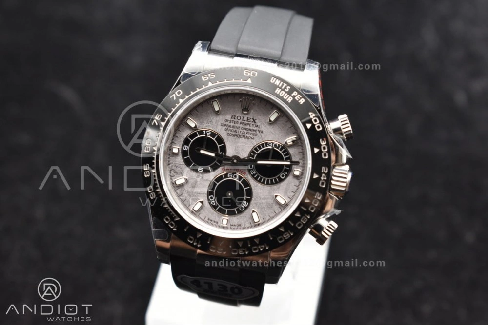 Daytona 116519 QF 1:1 Best Edition Gray Dial on Oysterflex Rubber Strap SA Unisex 788