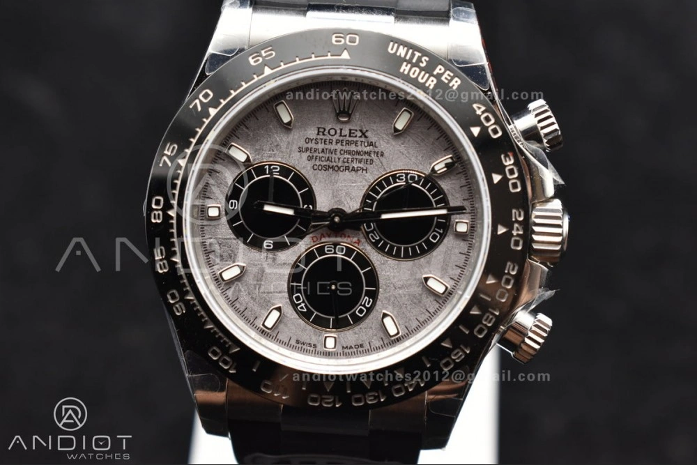 Daytona 116519 QF 1:1 Best Edition Gray Dial on Oysterflex Rubber Strap SA Unisex 788