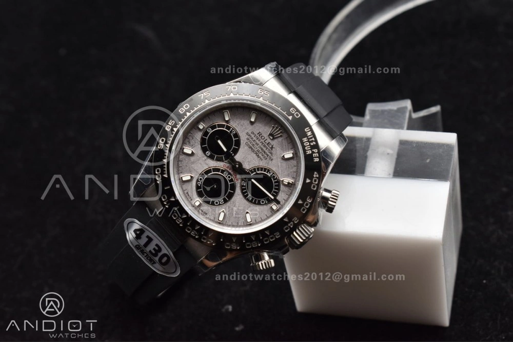 Daytona 116519 QF 1:1 Best Edition Gray Dial on Oysterflex Rubber Strap SA Unisex 788