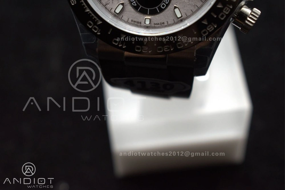 Daytona 116519 QF 1:1 Best Edition Meteorite Dial on Oysterflex Strap SH4130 V3 (Gain Weight) Bold 767