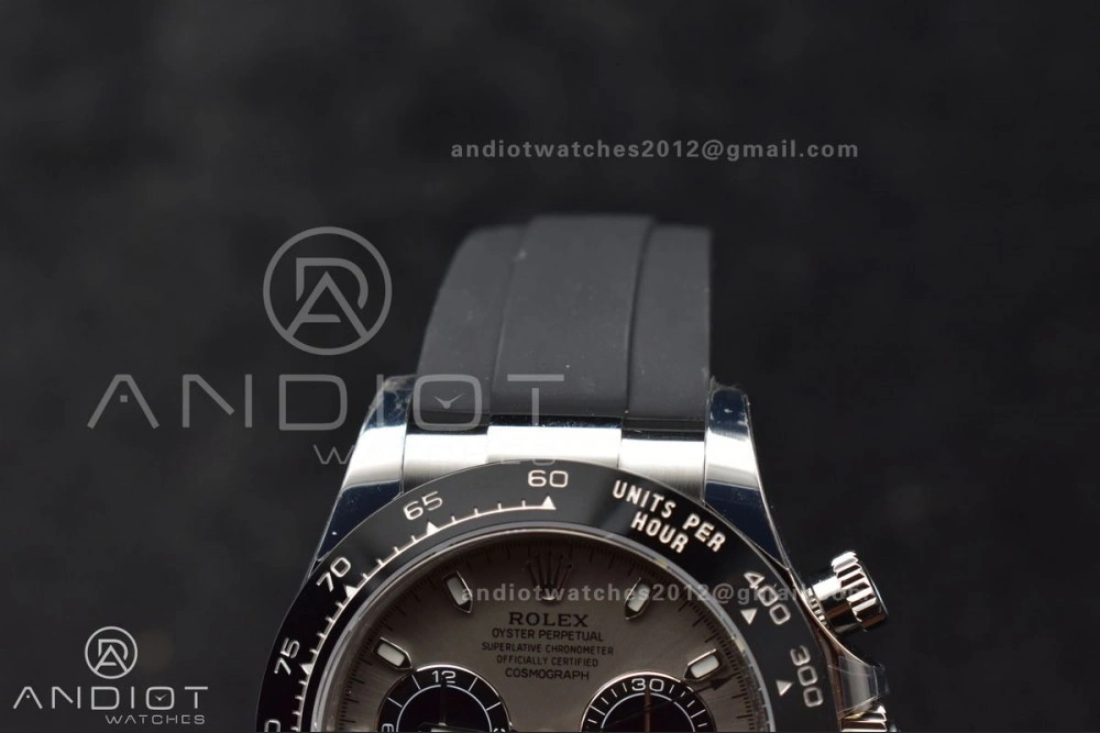 Daytona 116519 VSF 1:1 Best Edition 904L Steel Gray Dial on Oyster flex Strap DD FlexibleFit 775