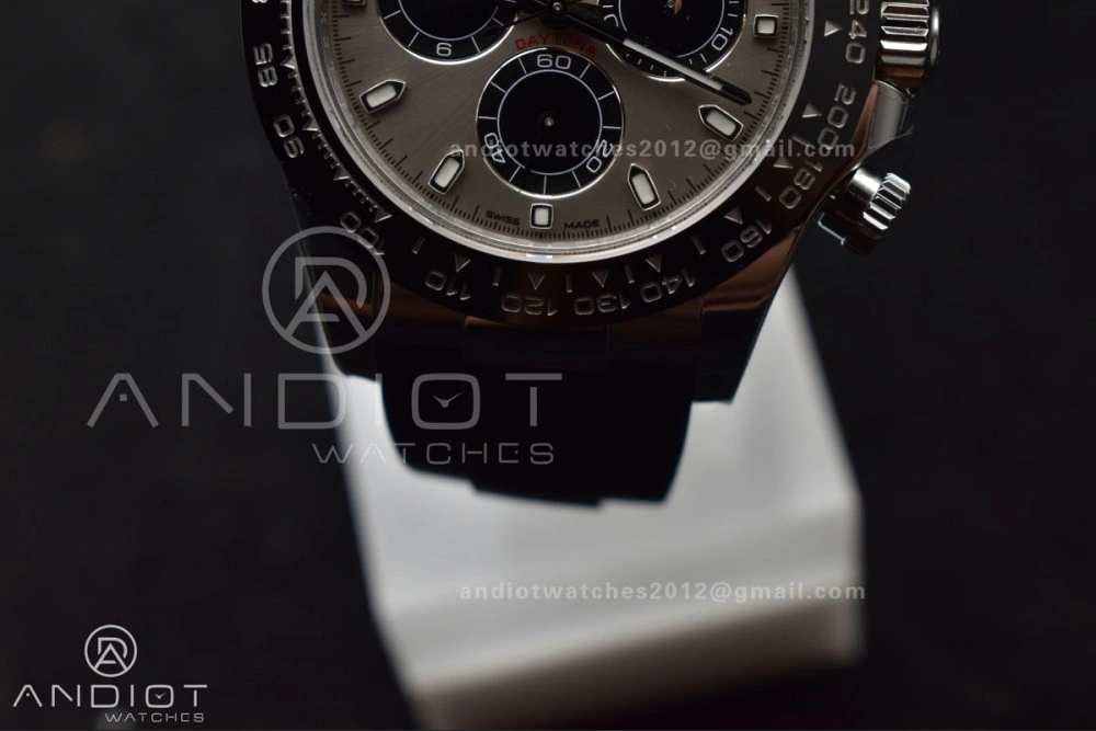 Daytona 116519 VSF 1:1 Best Edition 904L Steel Gray Dial on Oyster flex Strap DD FlexibleFit 775