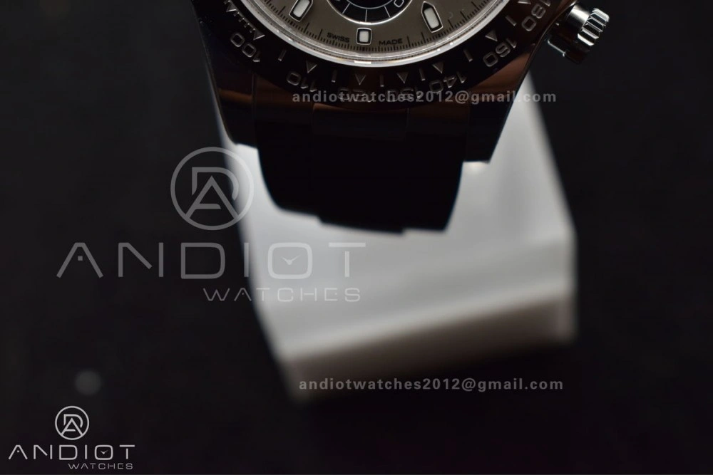 Daytona 116519 VSF 1:1 Best Edition 904L Steel Gray Dial on Oyster flex Strap DD FlexibleFit 775