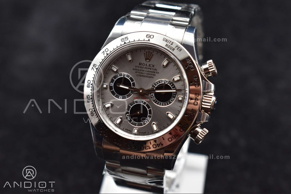 Daytona 116520 BTF 1:1 Best Edition 904L SS Case And Bracelet Grey Dial SA FreshLook 422