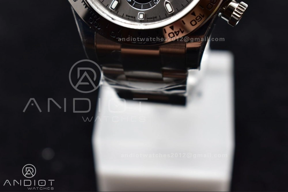 Daytona 116520 BTF 1:1 Best Edition 904L SS Case And Bracelet Grey Dial SA FreshLook 422