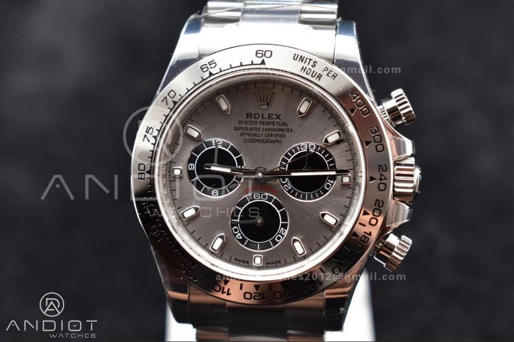 Daytona 116520 BTF 1:1 Best Edition 904L SS Case And Bracelet Grey Dial SA FreshLook 422