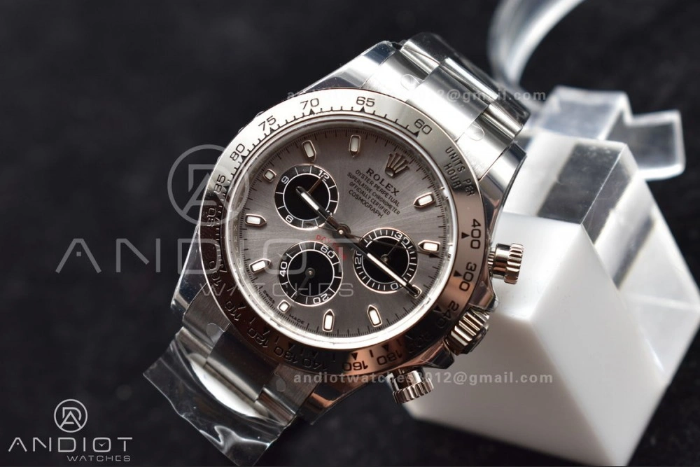 Daytona 116520 BTF 1:1 Best Edition 904L SS Case And Bracelet Grey Dial SA FreshLook 422