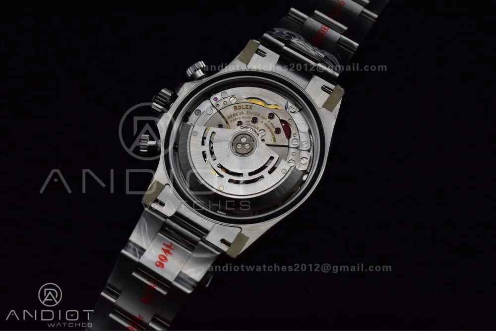 Daytona 116520 Clean 1:1 Best Edition 904L SS Case and Bracelet Black Dial SA4130 V SmoothTexture 773