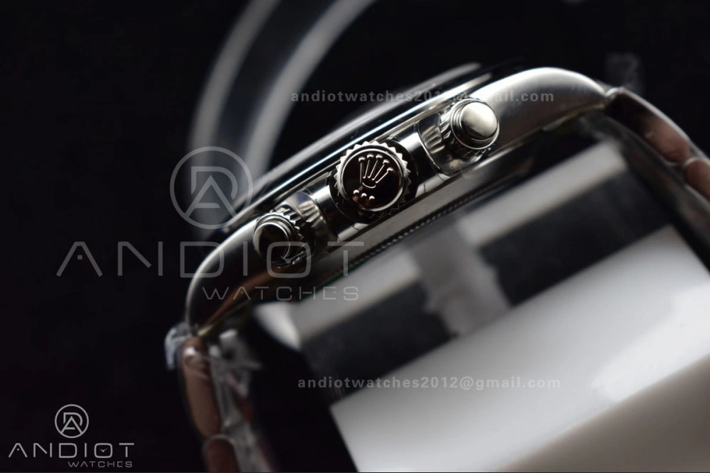 Daytona 116520 Clean 1:1 Best Edition 904L SS Case and Bracelet Black Dial SA4130 V SmoothTexture 773