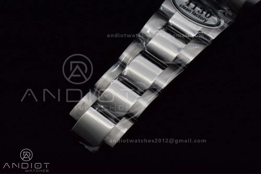 Daytona 116520 Clean 1:1 Best Edition 904L SS Case and Bracelet Black Dial SA4130 V SmoothTexture 773