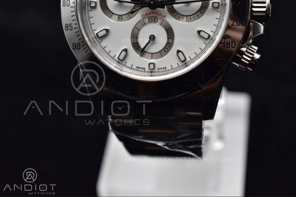 Daytona 116520 Clean 1:1 Best Edition 904L SS Case and Bracelet White Dial SA4130 V QuickDry 774