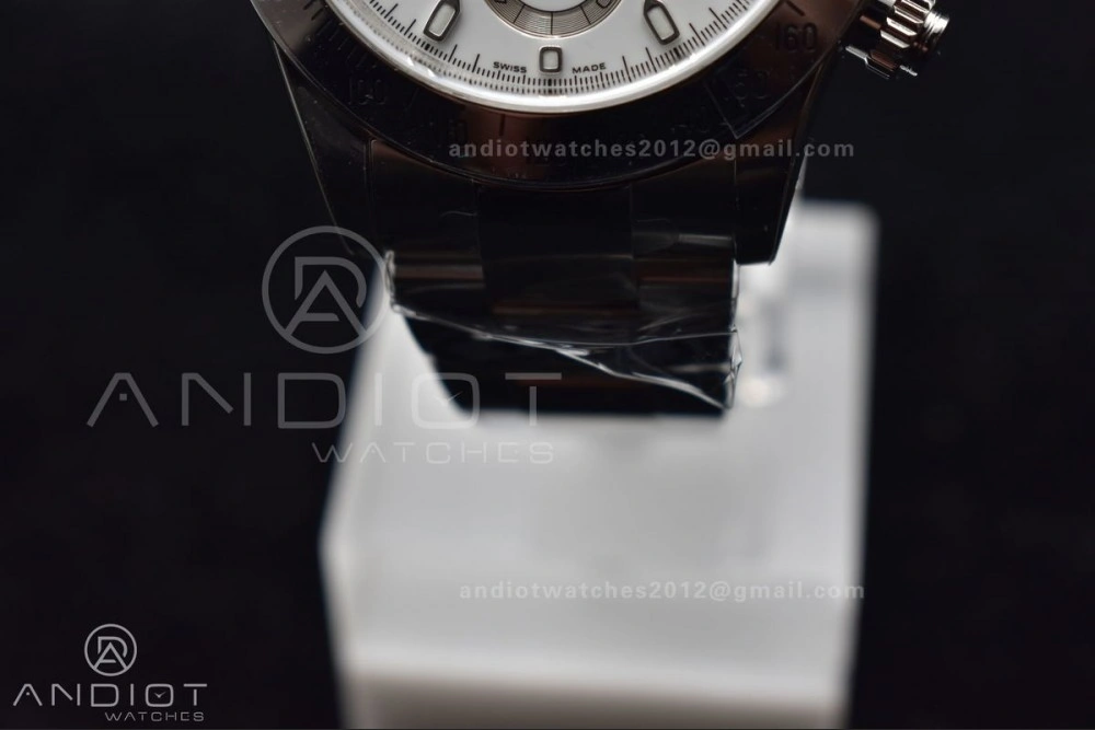 Daytona 116520 Clean 1:1 Best Edition 904L SS Case and Bracelet White Dial SA4130 V QuickDry 774