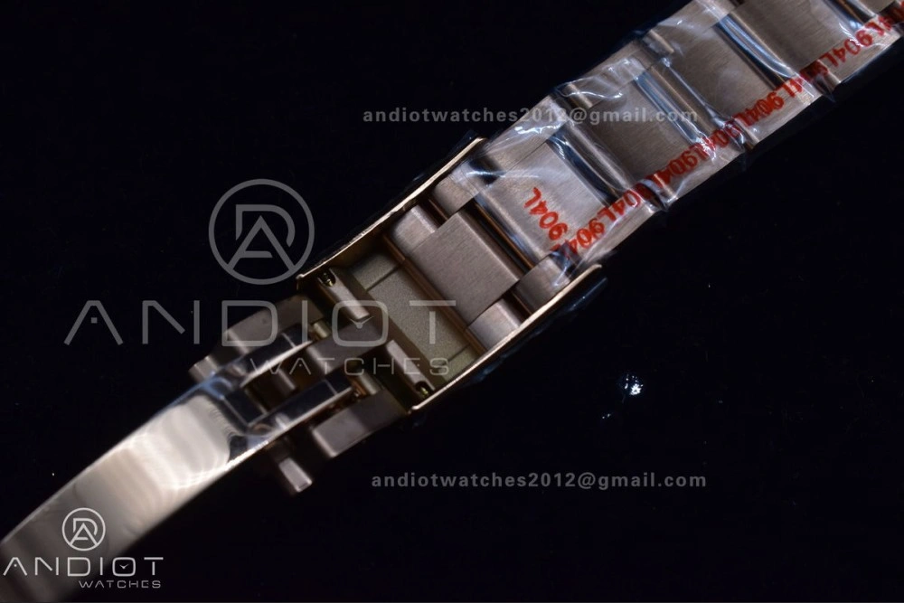 Daytona 116595RBOW RG Rainbow Crystal TWF Best Edition Black Dial on YG Bracelet A Classic 428