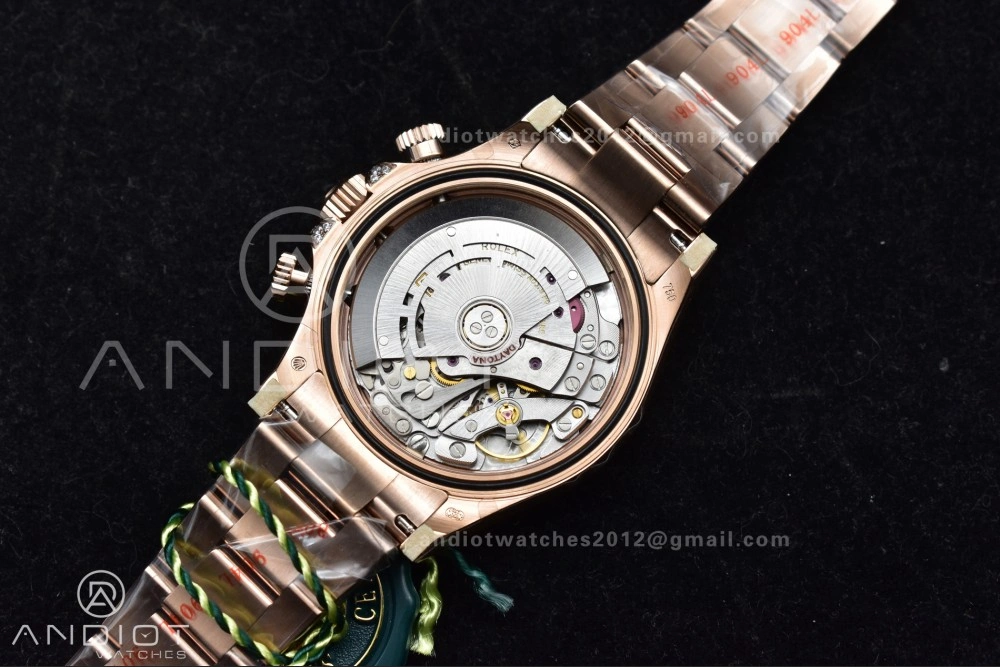 Durable Daytona 116595RBOW Rainbow ZF 1:1 Best Edition Black Diamonds Dial on RG Bracelet SH 776