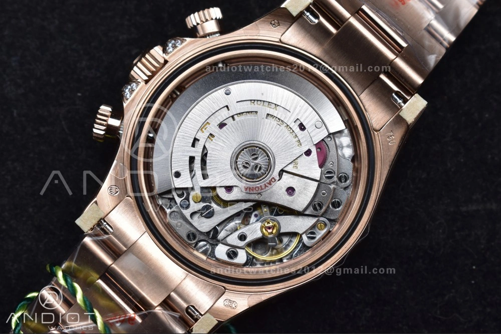 Durable Daytona 116595RBOW Rainbow ZF 1:1 Best Edition Black Diamonds Dial on RG Bracelet SH 776