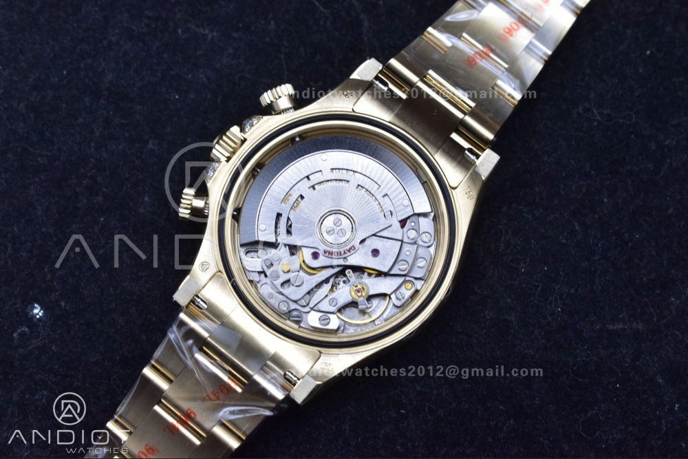 Daytona 116598RBOW Rainbow ZF 1:1 Best Edition Black Diamonds Dial on YG Bracelet SH Timeless 779