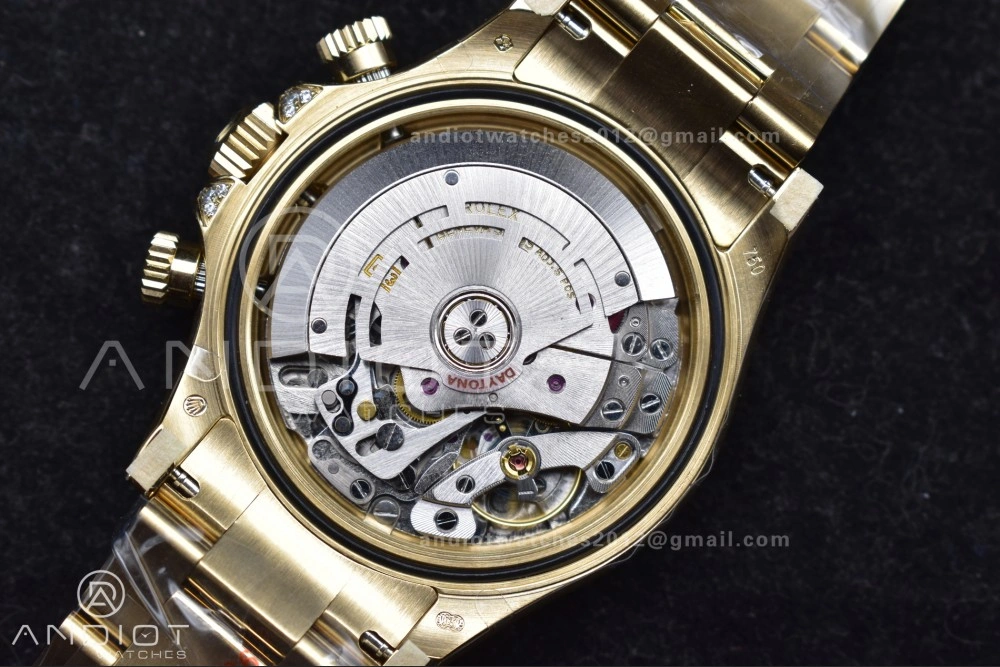 Daytona 116598RBOW Rainbow ZF 1:1 Best Edition Black Diamonds Dial on YG Bracelet SH Timeless 779