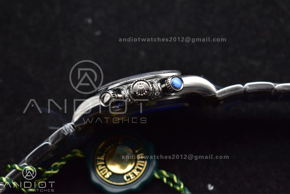 Daytona 116599RBOW Rainbow ZF 1:1 Best Edition Black Diamonds Dial on SS Bracelet SH Versatile 778