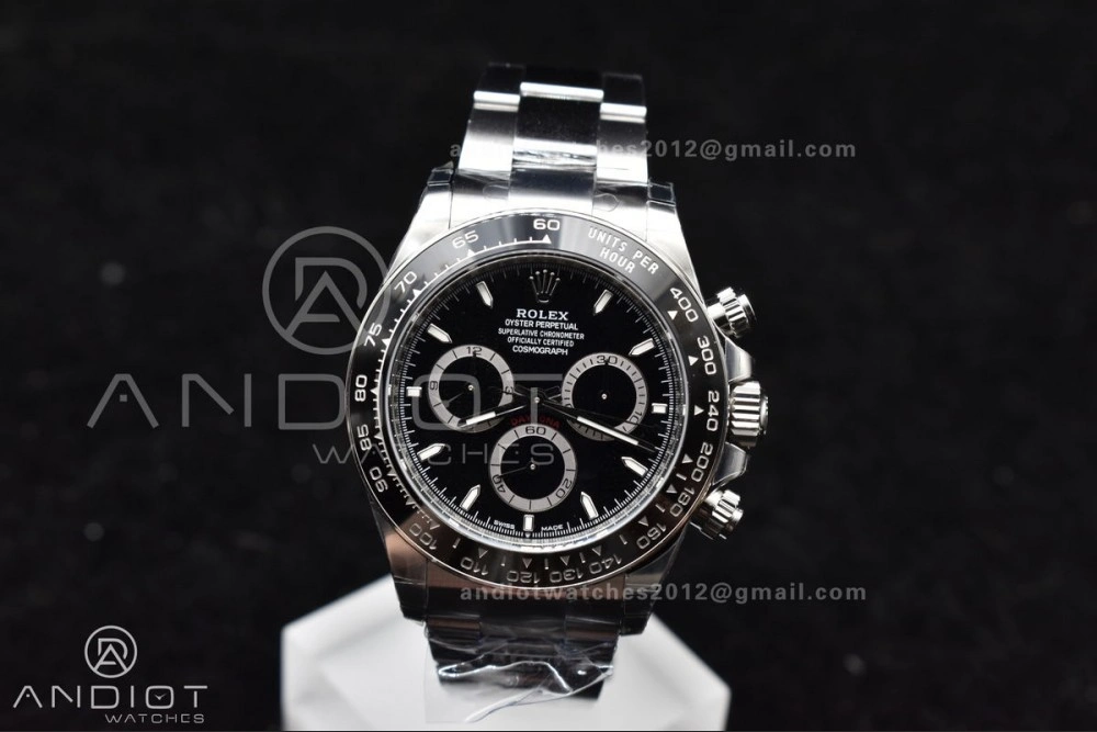 Daytona 126500 BTF 1:1 Best Edition 904L Steel Black Dial On SS Bracelet DD TechFriendly 777
