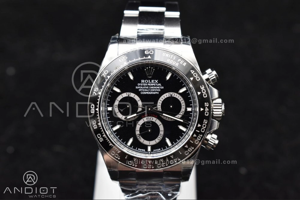 Daytona 126500 BTF 1:1 Best Edition 904L Steel Black Dial On SS Bracelet DD TechFriendly 777