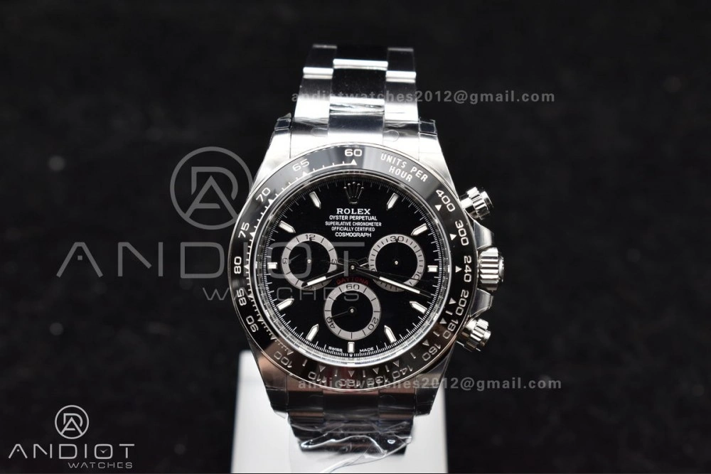Daytona 126500 BTF 1:1 Best Edition 904L Steel Black Dial On SS Bracelet DD TechFriendly 777