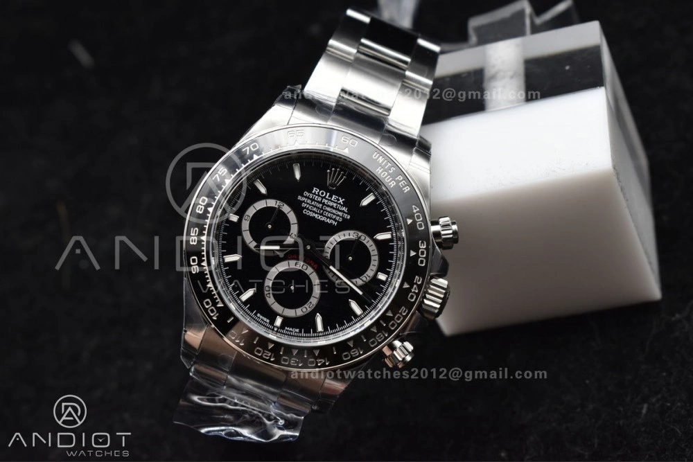Daytona 126500 BTF 1:1 Best Edition 904L Steel Black Dial On SS Bracelet DD TechFriendly 777