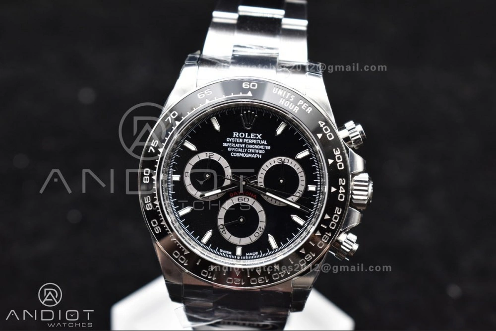 Daytona 126500 BTF 1:1 Best Edition 904L Steel Black Dial On SS Bracelet DD TechFriendly 777