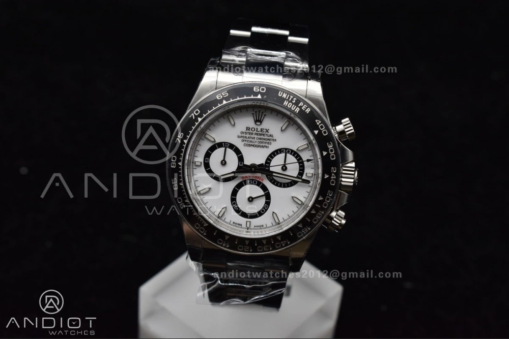 SoftTouch Daytona 126500 BTF 1:1 Best Edition 904L Steel White Dial on SS Bracelet DD 781