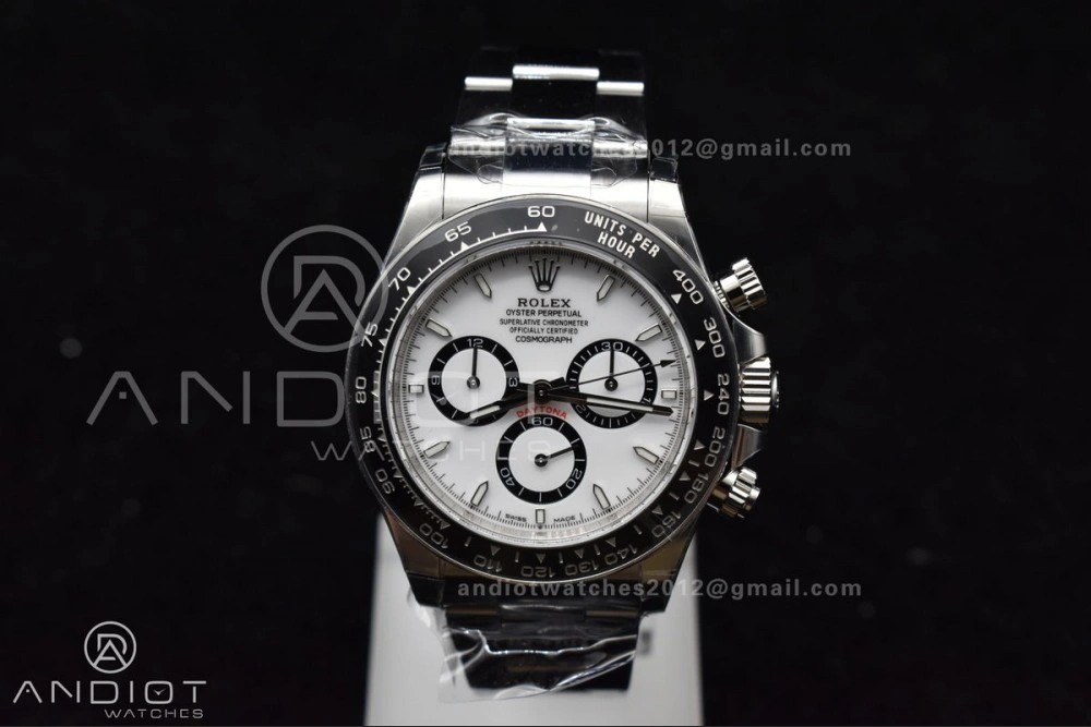 SoftTouch Daytona 126500 BTF 1:1 Best Edition 904L Steel White Dial on SS Bracelet DD 781