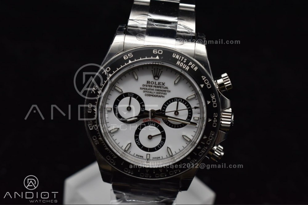SoftTouch Daytona 126500 BTF 1:1 Best Edition 904L Steel White Dial on SS Bracelet DD 781