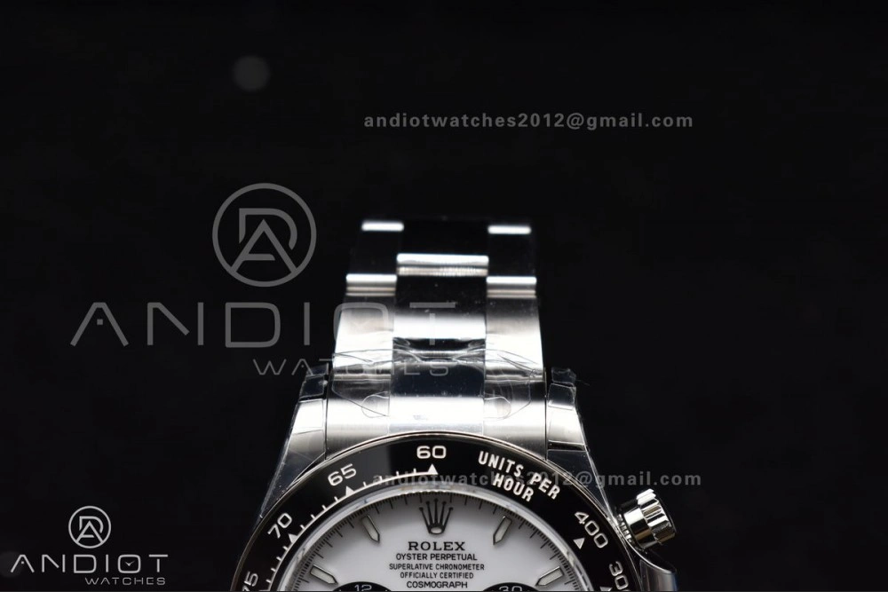 SoftTouch Daytona 126500 BTF 1:1 Best Edition 904L Steel White Dial on SS Bracelet DD 781