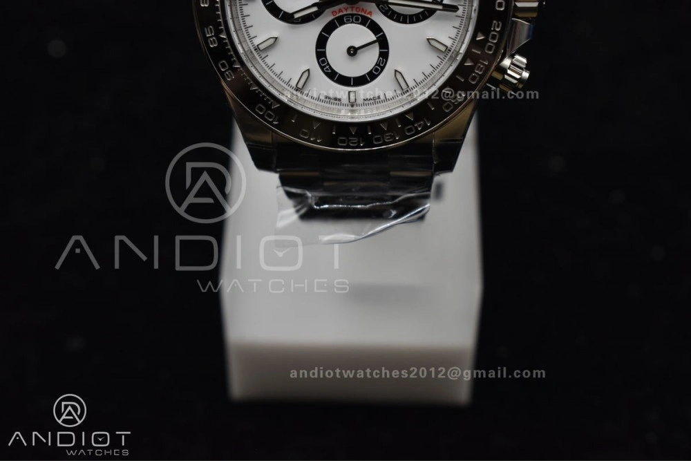 SoftTouch Daytona 126500 BTF 1:1 Best Edition 904L Steel White Dial on SS Bracelet DD 781