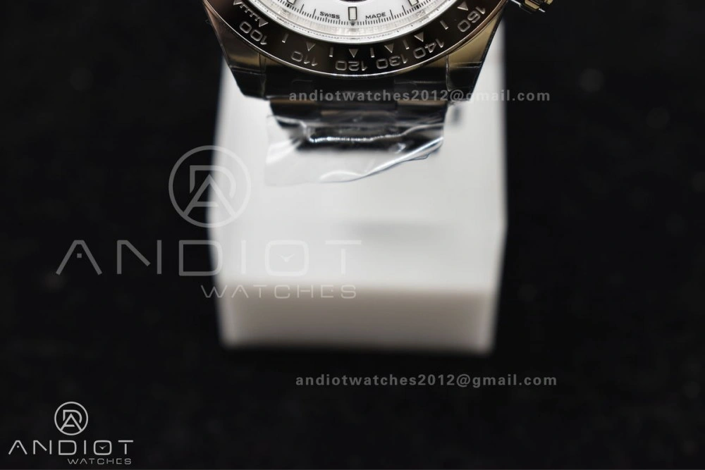 SoftTouch Daytona 126500 BTF 1:1 Best Edition 904L Steel White Dial on SS Bracelet DD 781