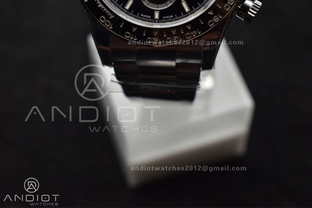 Classic Daytona 126500 VSF 1:1 Best Edition 904L Steel Black Dial on SS Bracelet DD 780