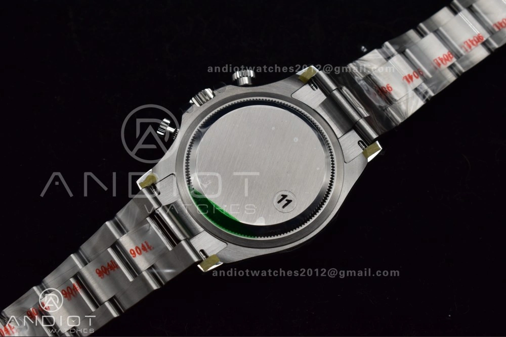 Classic Daytona 126500 VSF 1:1 Best Edition 904L Steel Black Dial on SS Bracelet DD 780