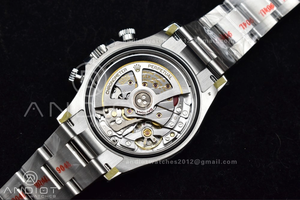 Classic Daytona 126500 VSF 1:1 Best Edition 904L Steel Black Dial on SS Bracelet DD 780
